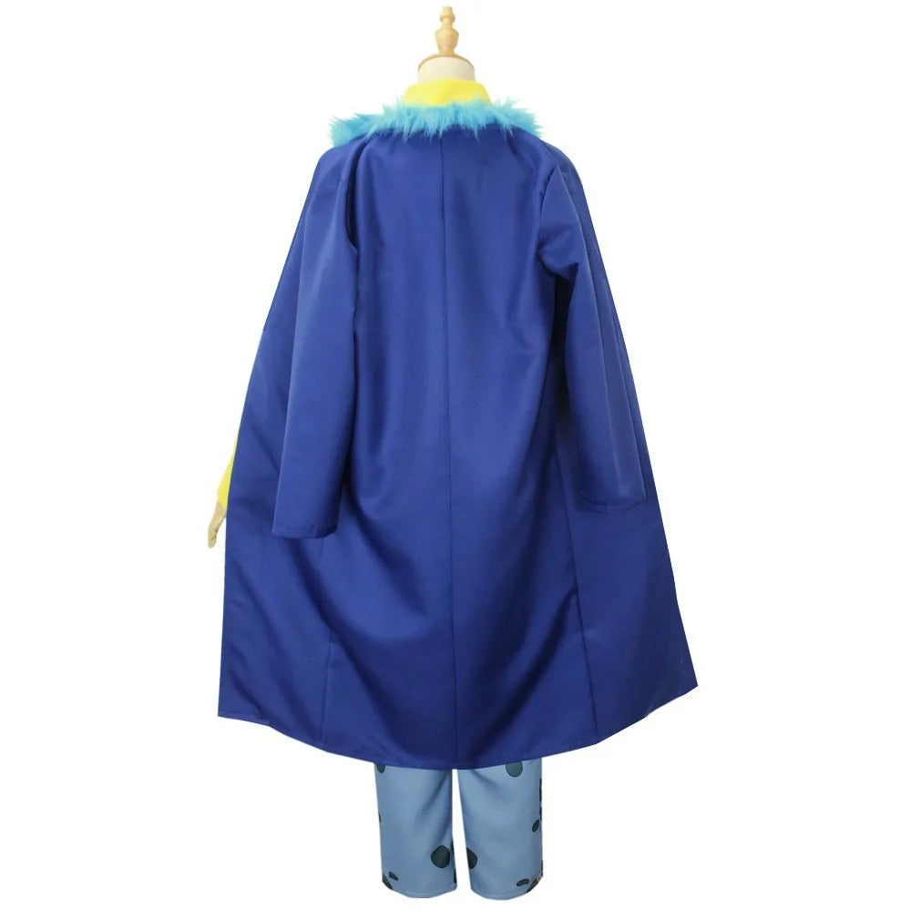 Anime Trafalgar Law Cosplay Costume & Cloak Set