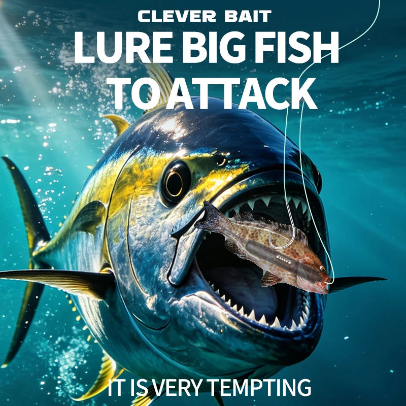 Akeo Electronic Auto-Swimming Fishing Lure – USB Rechargeable Smart Bait