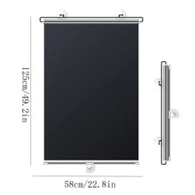 Cordless Retractable Roller Shades No Drilling Blackout