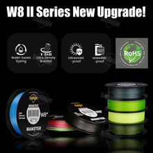 SeaKnight W8 II Series 500M 8 Strand Braided Fishing Line