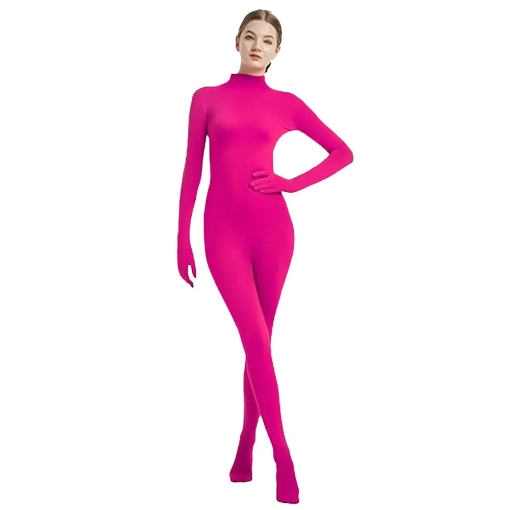 Full Body Spandex Zentai Suit – Base Layer Bodysuit for Cosplay & Costumes