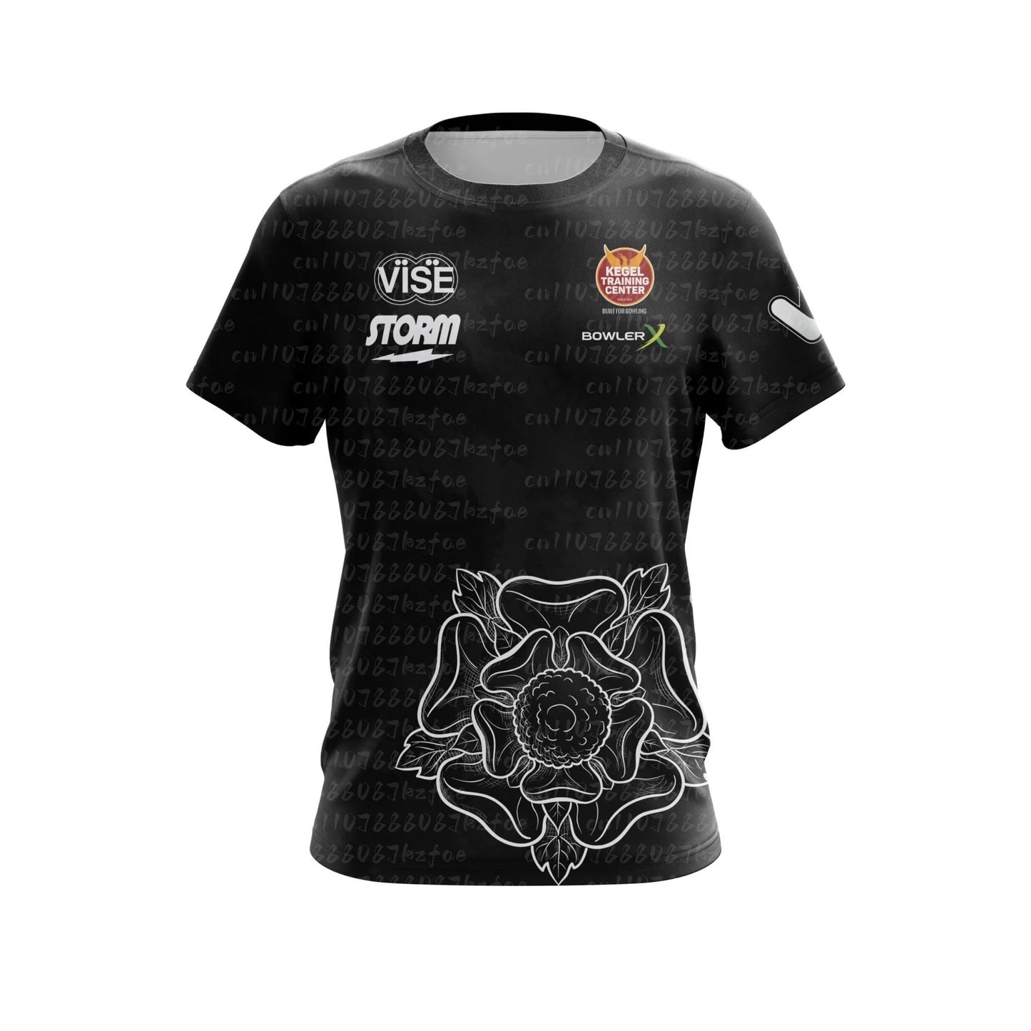 Coolwick Storm Floral Graphic Performance Bowling Jersey