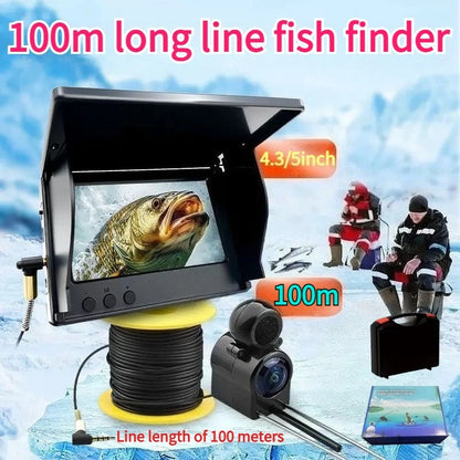 4.3-Inch 100M Underwater Fishing Camera & Fish Finder