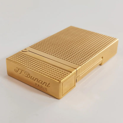Vintage Engraved Soft Flame Gas Lighter