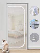 U-shaped Zippered Door Screen