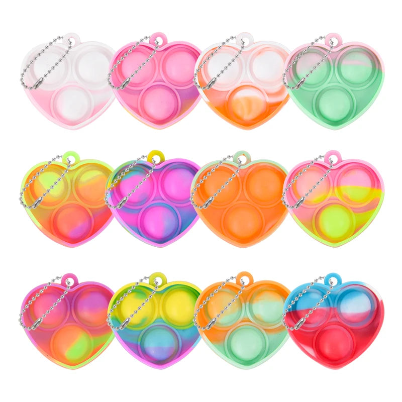 Multipack Mini Pop Keychain Party Favors