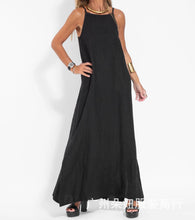 Cotton Side Split Long Summer Dress
