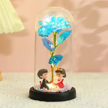Valentines Day Eternal Rose LED Light
