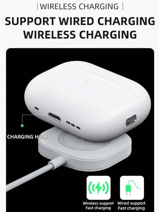 Bluetooth Noise Cancelling Wireless Earphones with Heart Rate Monitoring