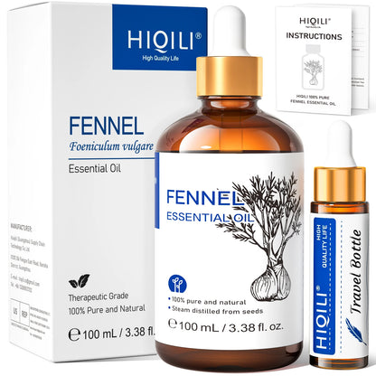 HIQILI 100% Pure Natural Essential Oil (100ml / 3.38 fl. oz)