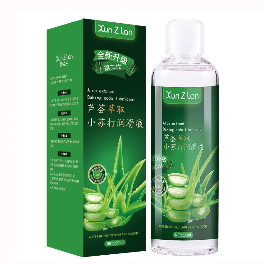Natural Aloe Vera Water-Based Personal Lubricant
