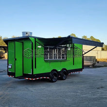 Food Trailer With Cooking Equipment Taco Bbq Mobile Food Cart for Sale Europe