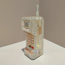 Alizekerr Cellphone Shaped Diamond Evening Bags