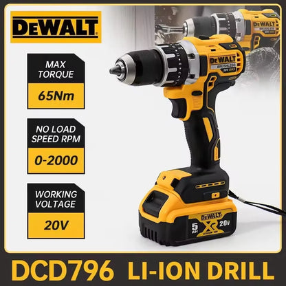 DEWALT DCD796 20V MAX Cordless Brushless Impact Drill & Driver