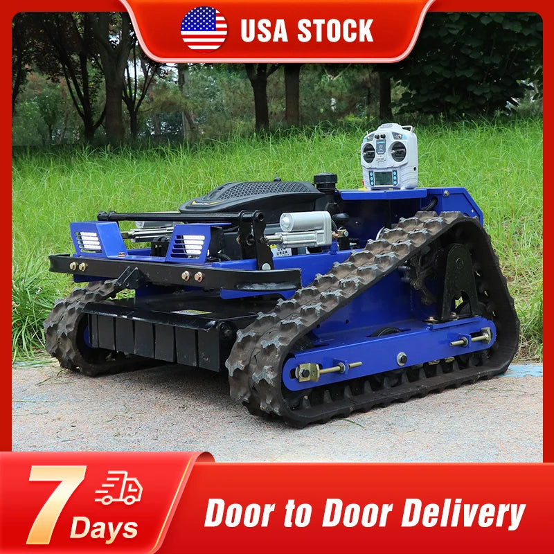Remote Control Lawn Mower 7.5HP Slope Lawn Mower