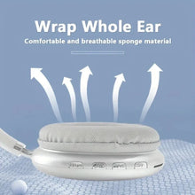 P9 Wireless Bluetooth Headphones Noise Cancelling with Mic Pods