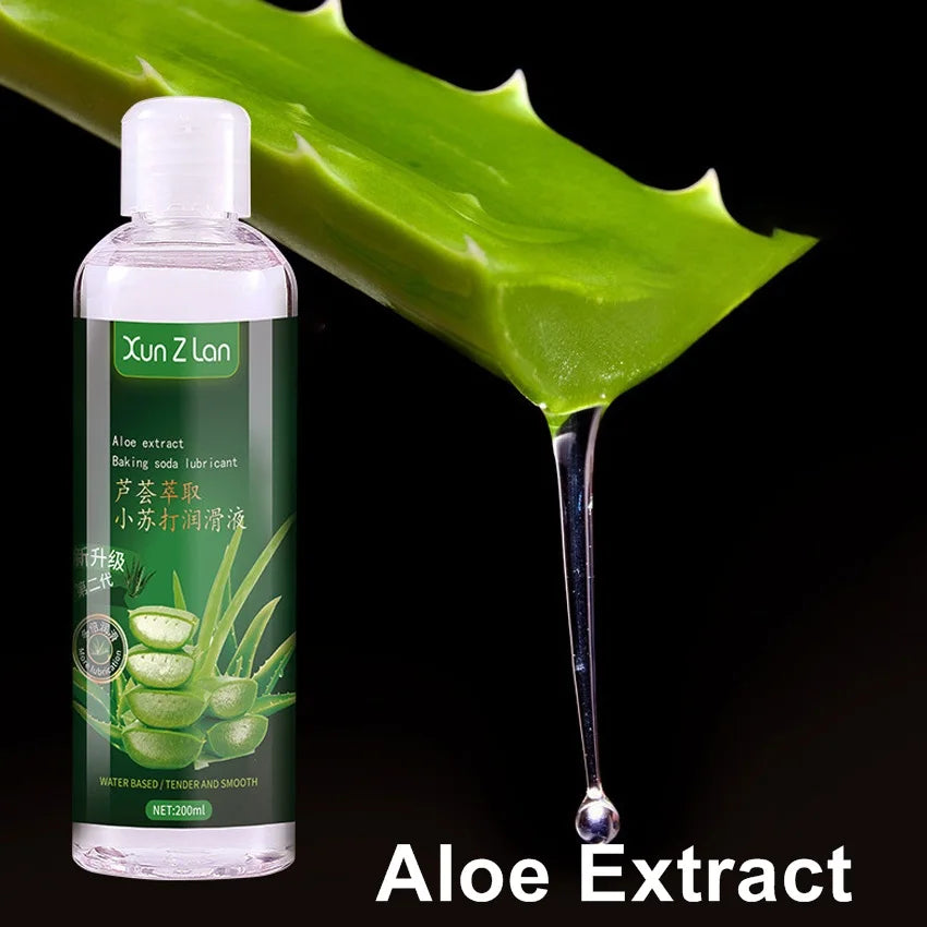Natural Aloe Vera Water-Based Personal Lubricant