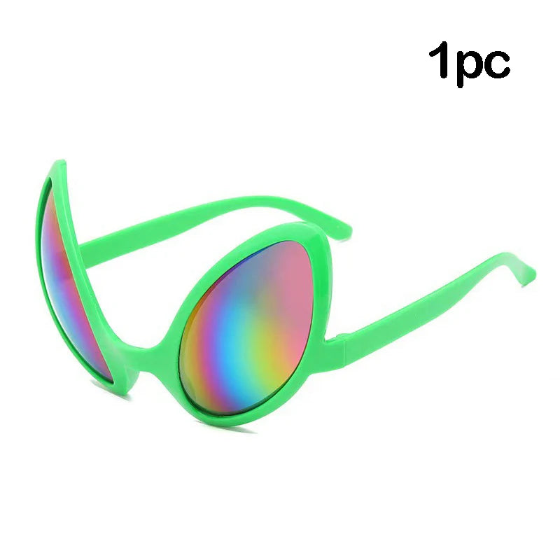 Funny Alien Sunglasses with Tinted Lenses