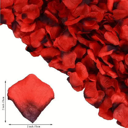 100-10000Pcs Colorful Artificial Rose Petals