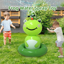 Inflatable Frog Water Sprinkler
