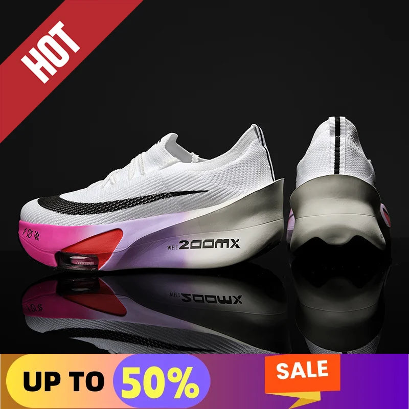 Lightweight Running Shoes Breathable Carbon Plate Air Cushion