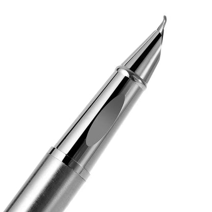 Luxury Metal Fountain Pen 0.38/0.8/1.3mm Curved Nib