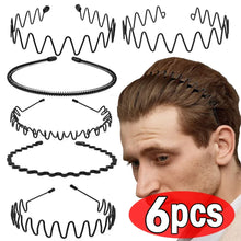 6pcs Metal Hair Band