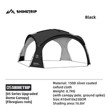 ShineTrip Rainproof Sunproof Camping Canopy