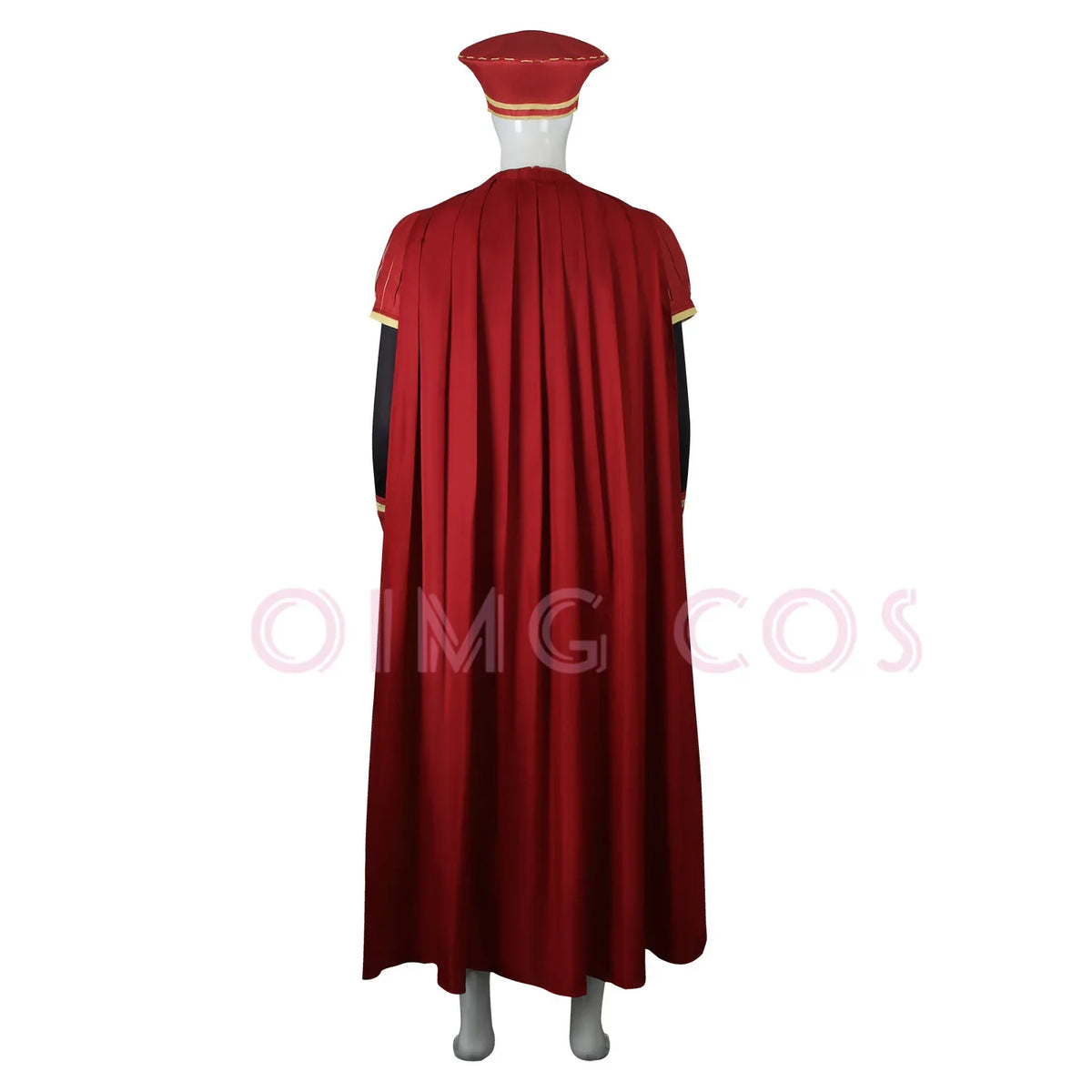 Lord Farquaad Cosplay Costume - Shrek Red Uniform & Cape Set