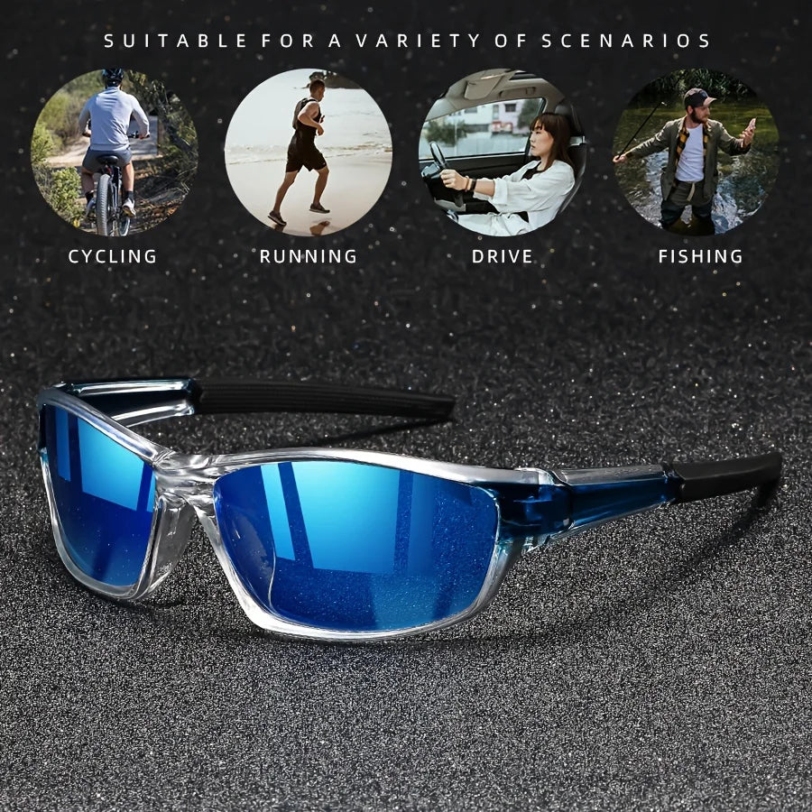 2pairs Sports Polarized Sunglasses