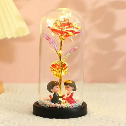 Valentines Day Eternal Rose LED Light