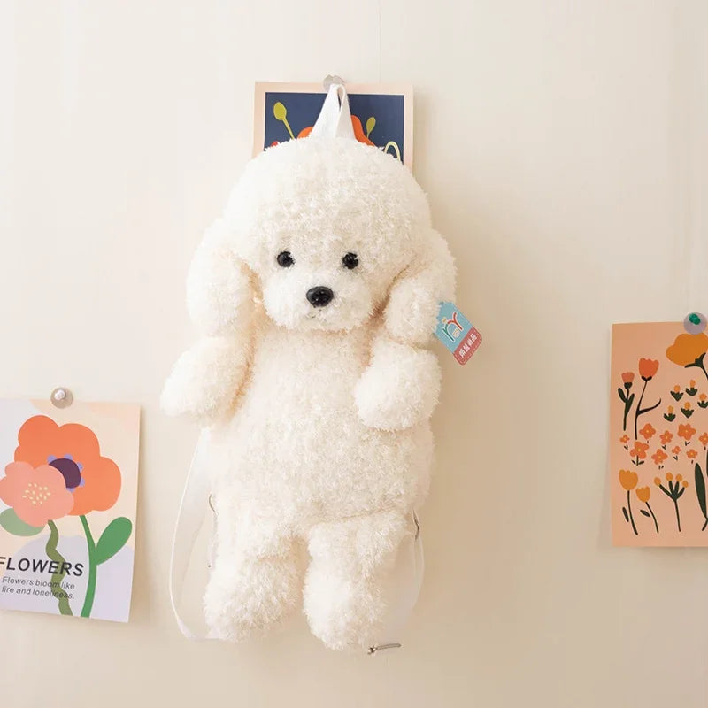 Soft Stuffed Dog Backpacks