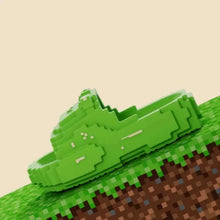 Building Block Pixel Bear Slippers