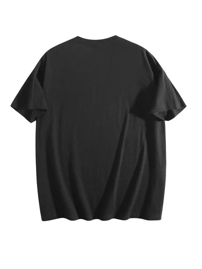Men's 100% Cotton Premium Crewneck T-Shirt, Summer Short Sleeve Breathable Casual Tee
