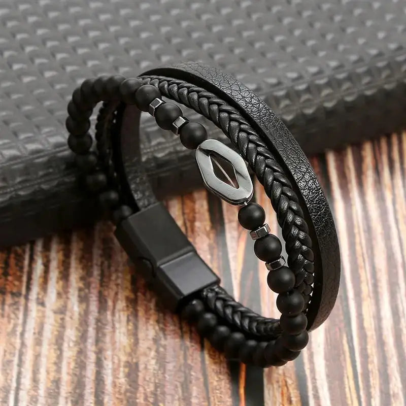 Hand-woven Multi-layer Combination Bracelet