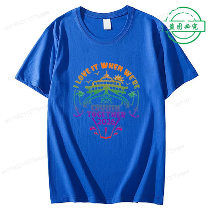 Unisex Cruise Squad 2026 Matching Cotton T-Shirt – Family Vacation & Sailing Tee