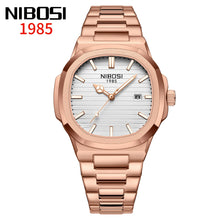 NIBOSI Stainless Steel Quartz Watch