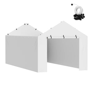 SucceBuy Carport Replacement  Tarp Heavy-Duty Waterproof & UV Protected.