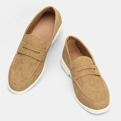 Men's Faux Suede Slip-On Loafers