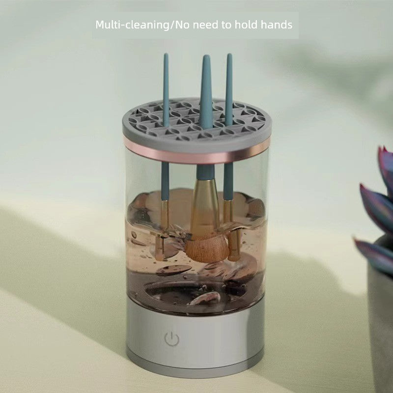 Cosmetic Brush Cleaning Electric Scrubber