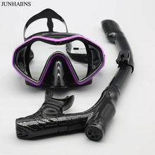 Anti-Fog Silicone Tempered Glass Snorkeling Mask