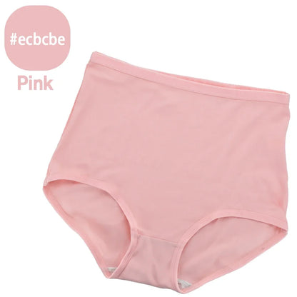 Cotton High Waist Soft Breathable Briefs