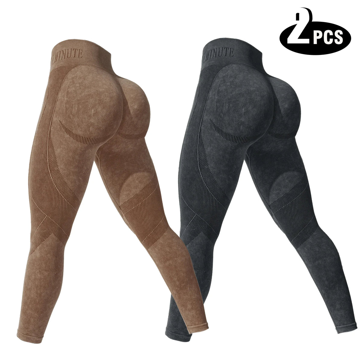High-Waist Seamless Active Leggings