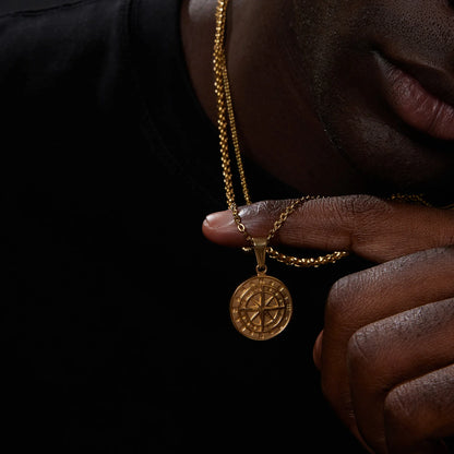 Stainless Steel Cuban Figaro Wheat Chain Necklace