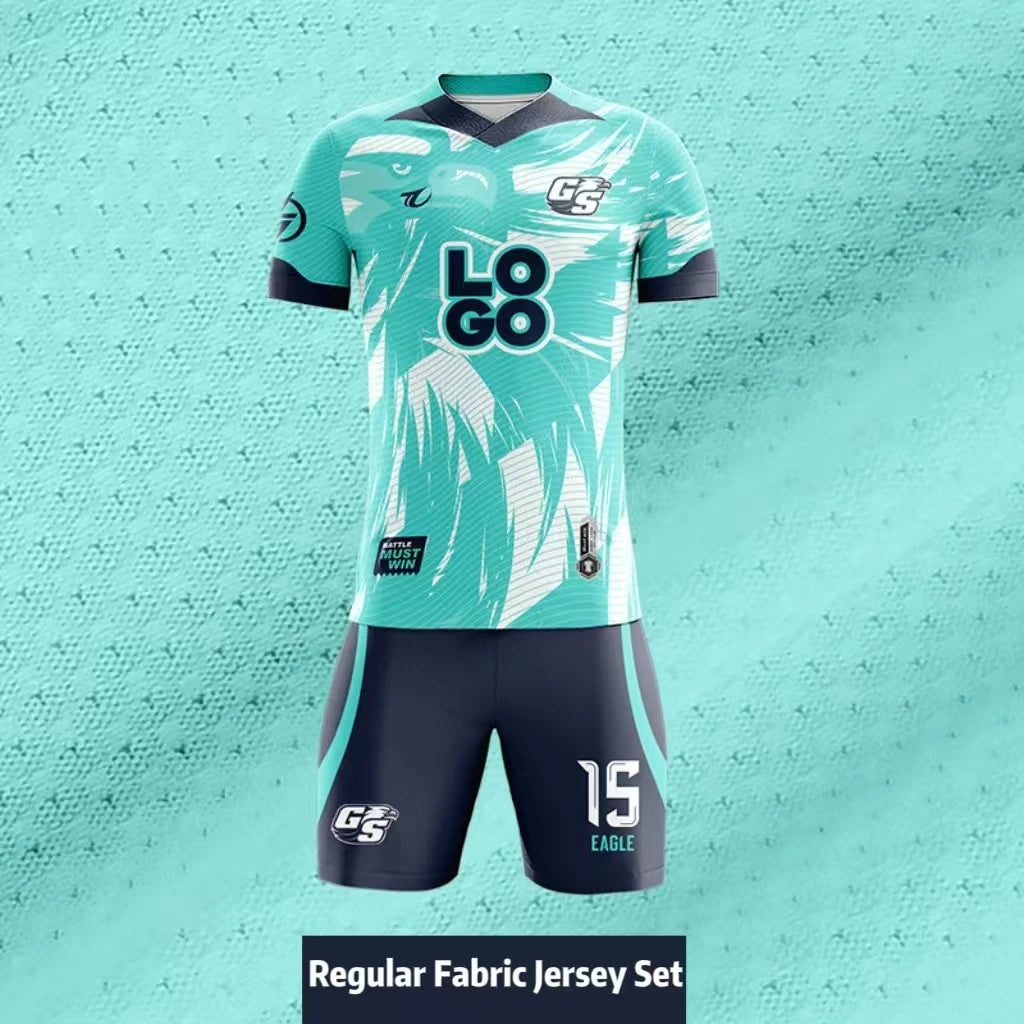 Customized Team Sublimated Soccer Jersey Set