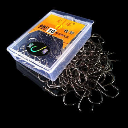 10 Boxes of Carbon Steel Circle Fish Hooks