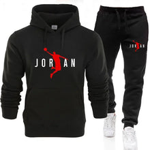 Fashionable Hooded Pullover + Jogging Pants Set