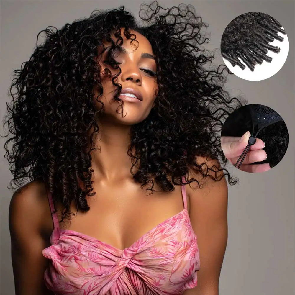 250% Density Burmese Curly 13x4 HD Transparent Lace Front Human Hair Wig