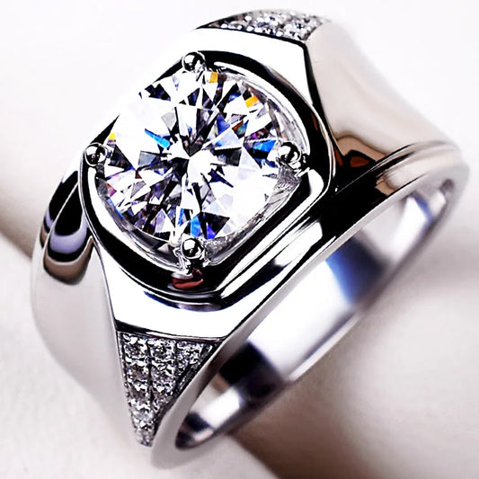 Moissanite 1 Carat Ring