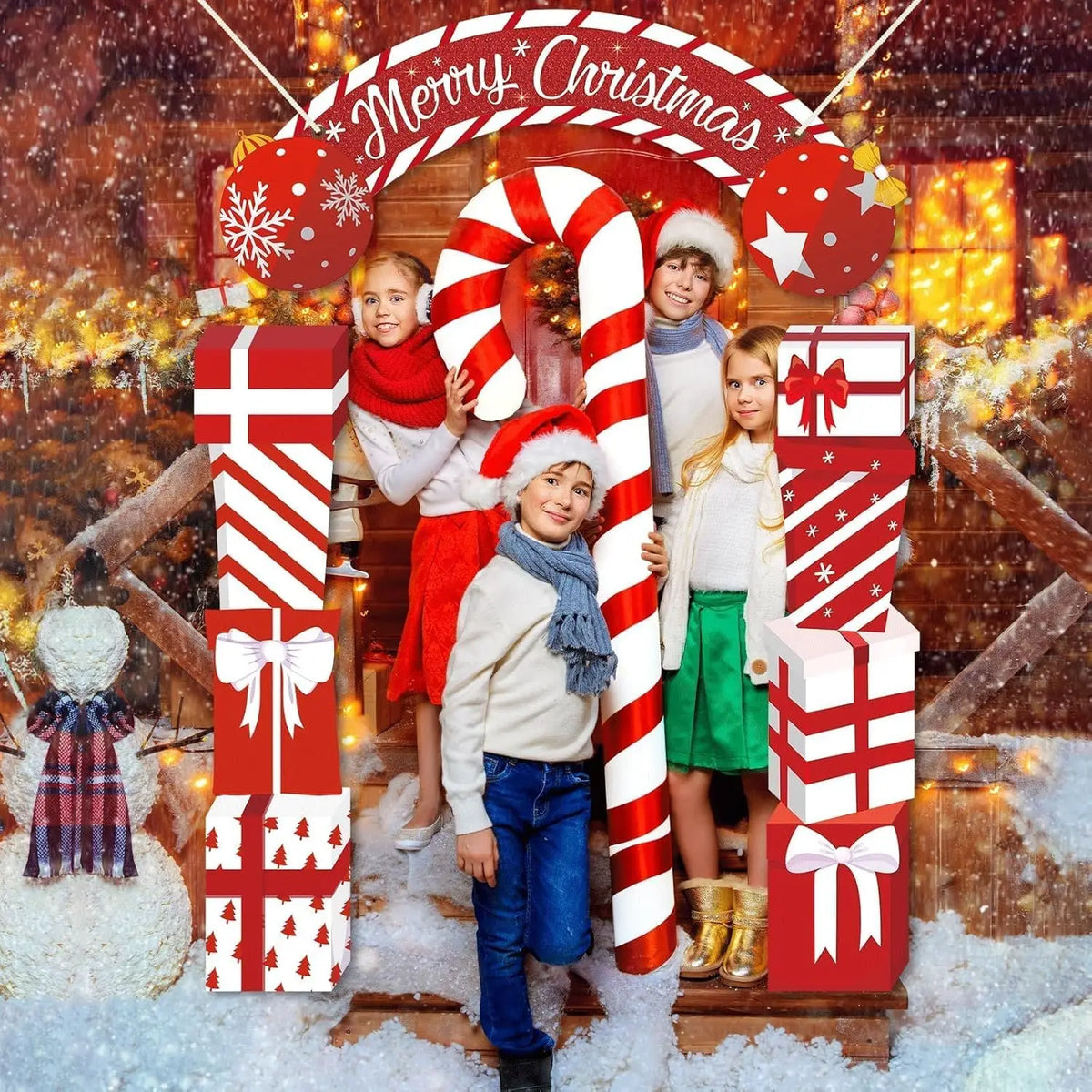 3-Piece Merry Christmas Porch Banner Set